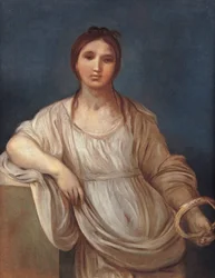 Portrait de fille avec une couronne
